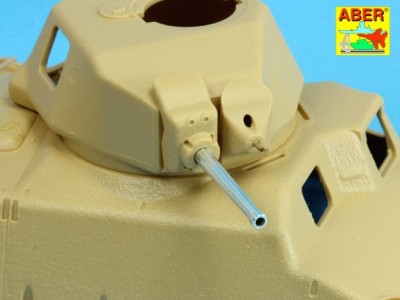 Zestaw uzbrojenia do francuskiego czołgu średniego Somua S35 1x SA 34 kal. 47 mm; 1x 7.5 mm Châtellerault M 1931 - 7