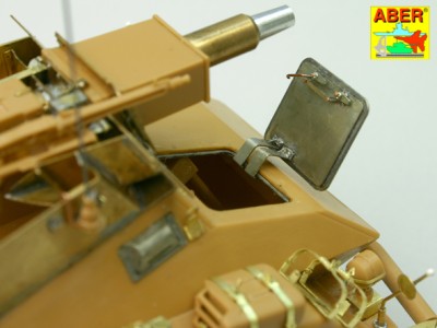 German heavy armoured car with 7,5 cm gun Sd.Kfz.234/3 - 6