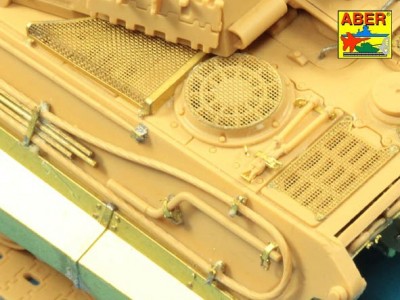 Niemiecki czołg ciężki Pz.Kpfw.VI, Ausf.B TIGER II z wieżą produkcyjną - 6