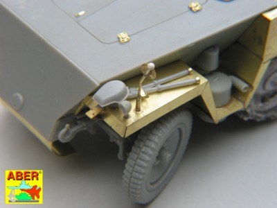 German width indicator for Sd.Kfz.231; 232; 250; 251 (4 pcs.) - 6