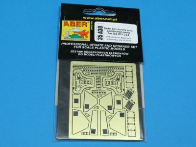 Side bin doors and additional parts for Sd.Kfz. 234 - 11