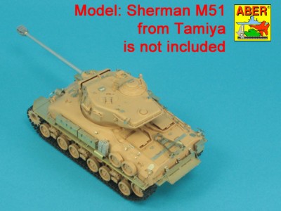 Israeli Tank Sherman M51HV – vol.2 -Fenders - 2