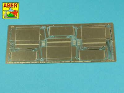 Russian heavy tank KV-1, KV-2 - vol. 5 - additional set - tool boxes late type for early fenders - 1