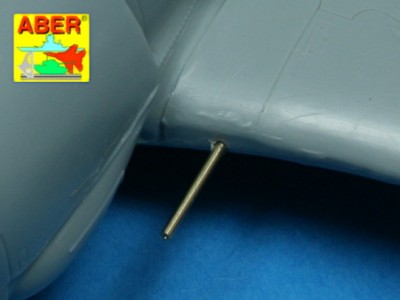 Zestaw 4 toczonych luf do niemieckich karabinów maszynowych 20mm typu MG 151/20 - 5