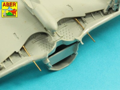 Armament for German fighter Focke-Wulf Fw 190 A-7 up to A-10 and D-9; 2x MG 131; 4xMG 151; pitot tube - 9