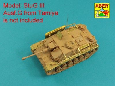 Osłony boczne do niemieckiego działa przeciw-pancernego Sturmgeschütz III, Ausf.G - wersja wczesna - 4