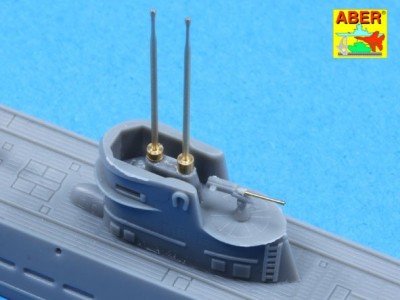 Zestaw luf i peryskowpów do niemieckiego okrętu podwodnego U-Boot typ IX - 4