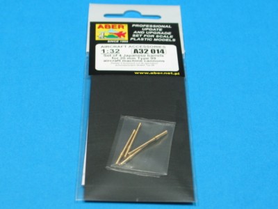 Set of 4 barrels for Japanese 20 mm Type 99 aircraft machine cannons - 4