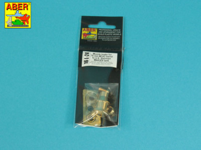 Muzzle brake for 76 mm M1A2 barrel to U.S. Sherman M4A3E8 tank - 14