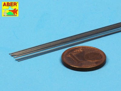 Pręty stalowe Ø 0,3mm długość 245mm x 12 szt. - 3
