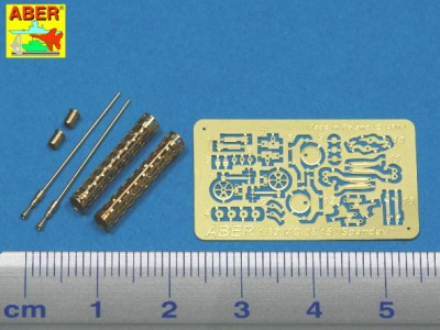 Set of two barrels for German 7,9 mm lMG 08/15 ''Spandau'' WWI aircraft machine gun - 2