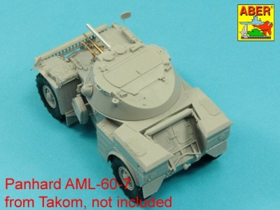 Armament for French Light Armoured Car AML-60-7, barrel for 7,62mm Macxhine guns x 2 pcs.  90mm mortar - 5