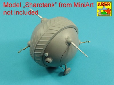 Uzbrojenie do radzieckiego „Sharotank”; 2 x działo 37mm, 2 x 12,7 mm karabin maszynowy DShK M36 - 3