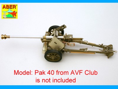 35 162 - Niemiecka armata przeciwpancerna 75 mm PaK 40 (AFV Club model) - 9