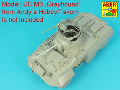 Gun barrel for 37mm M6 gun used on US Armoured Car M8 "Greyhound" - 3