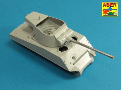 90 mm M3 lufa z osłoną gwintu do niszczyciela czołgów M36B1 - 7