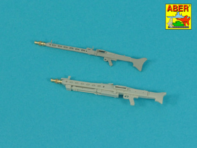 Zestaw końcówek luf do 2 niemieckich karabinów maszynowych typu MG 42 bez osłon - 5