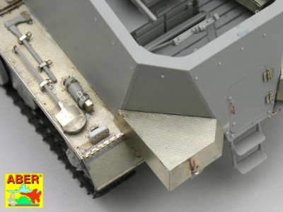 Niemiecki niszczyciel czołgów 12,8 cm Sf. L/61 (Pz.Sf.V) ''Sturer Emil'' - cz.1 - zestaw podstawowy - 8