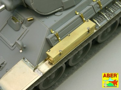 Russian medium tank T-34/76 1940 model - vol.2 - additional set - fenders - 7