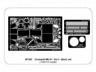 British cruiser tank Cromwell Mk.IV - vol.1 - basic set