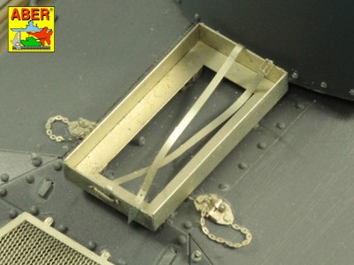 Storage boxes and additional equipment for german tank Pz.Kpfw. 38 (t) - 21