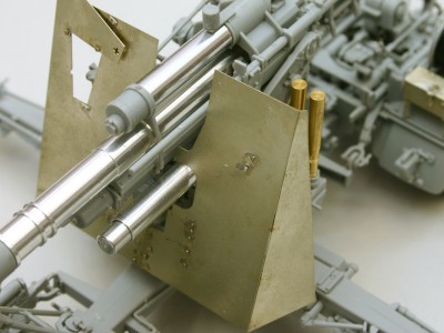 German anti tank gun FLAK 36 - vol.2 - additional set - armour - 9