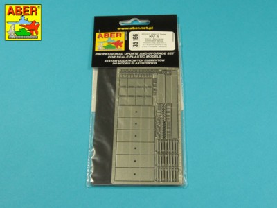 Radziecki czołg ciężki KW-1 - cz. 6 - zestaw dodatkowy - skrzyniowe zasobniki na olej - 3