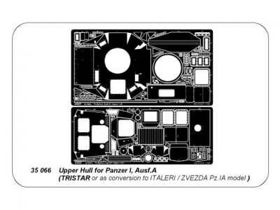 Upper Hull for Panzer I, Ausf.A