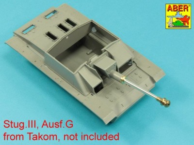 Lufa StuK.40 L/48 7,5cm do niemieckiego działa pancernego Stug.III, G-późny i Stug.IV - wczesny model - 16