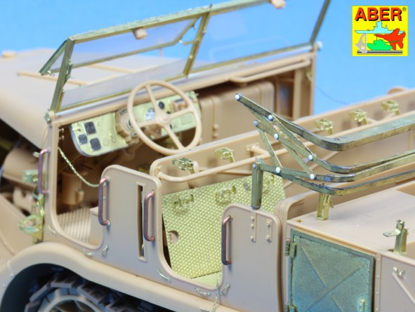thumbnail image 2 of Royal Model 1/35 FAMO Sd.Kfz.9 Heavy Half-track Update Set – Resin & Photo-etch For Tamiya Kit 236 2 of 2